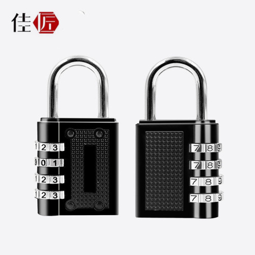 Metal gym locker door lock warehouse car long beam small lock mini suitcase password lock padlock password