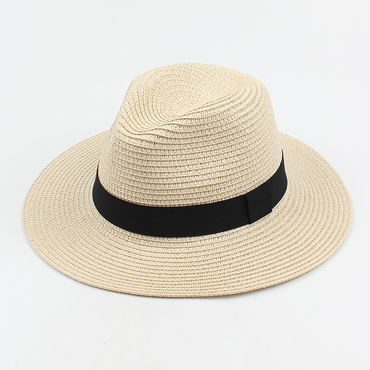 Fashion Wide Brim Sunscreen Sunshade Straw Fisherman Hat Wholesale display picture 3