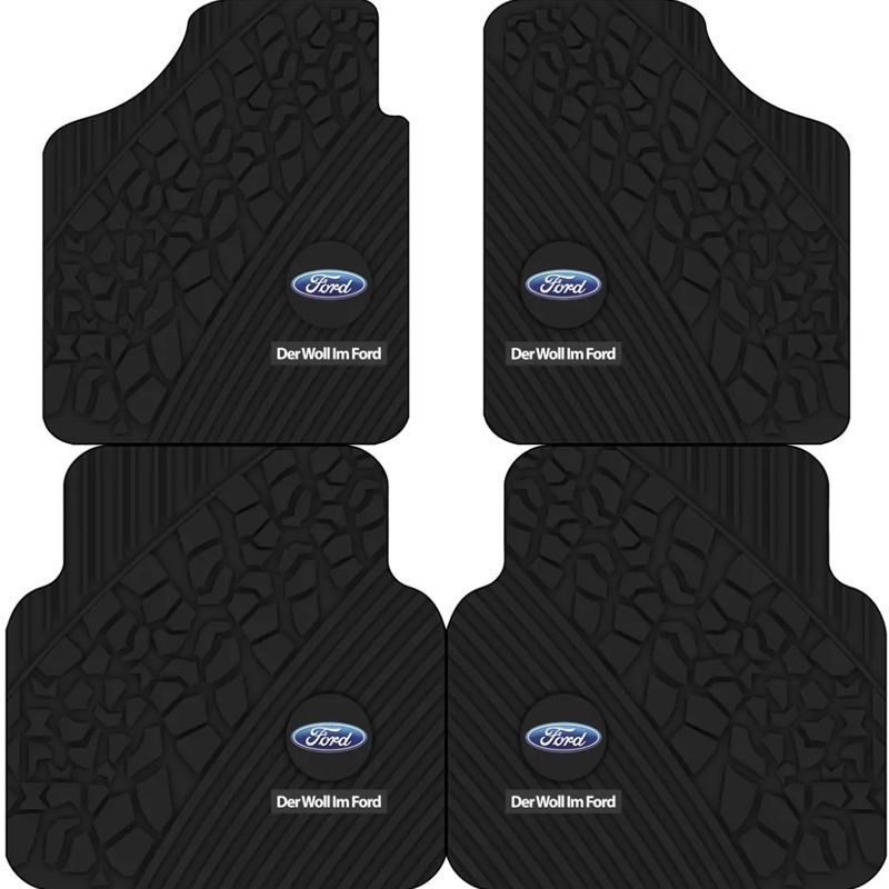 Cross-Border Best-Selling Diatomaceous Earth Car Floor Mats, Suitable for All Seasons, Wear-Resistant, Dirt-Resistant, Non-Slip, Universal Car Floor Mat Set of Four