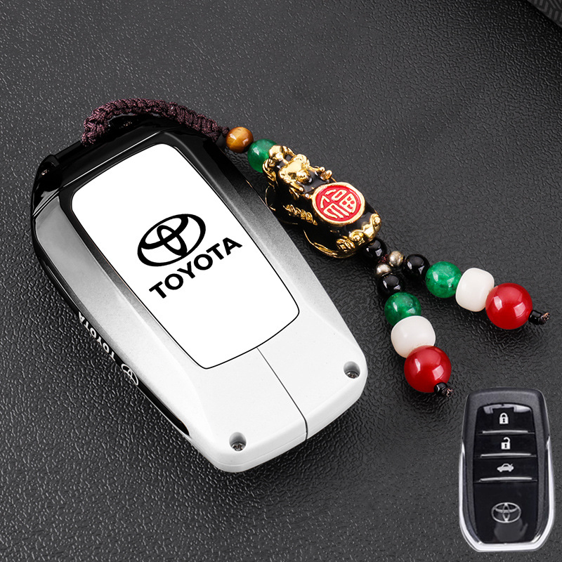 Suitable for Toyota Key Cover Chr Hilux Fortuner Cooluze Camry Corolla Rav4 Highlander