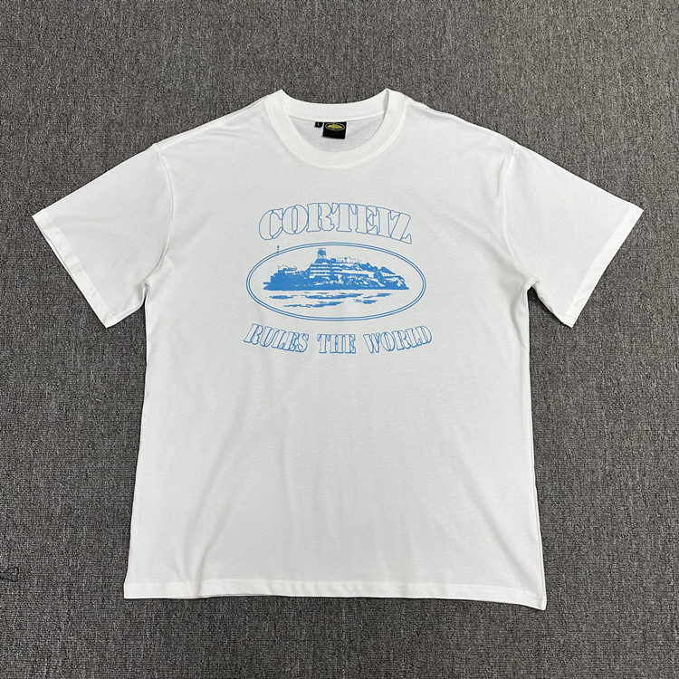 White print light blue 3103 / XS