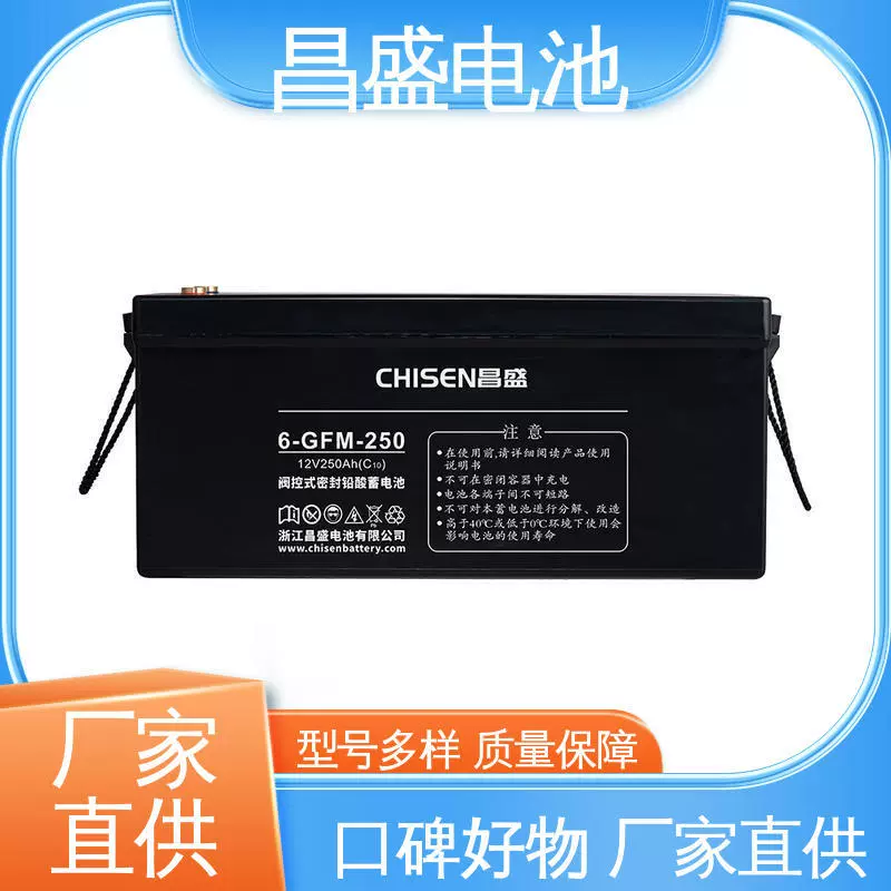 昌盛 6-GFMJ-250 eps电源 直流屏 设备配套 铅蓄电池 爆款推荐