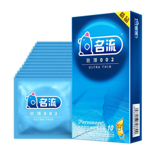 Celebrity-Grade Ultra-Thin Barely There 003 Condom with G-Spot Pearls, Water-Infused Long-Lasting Wolf Condom