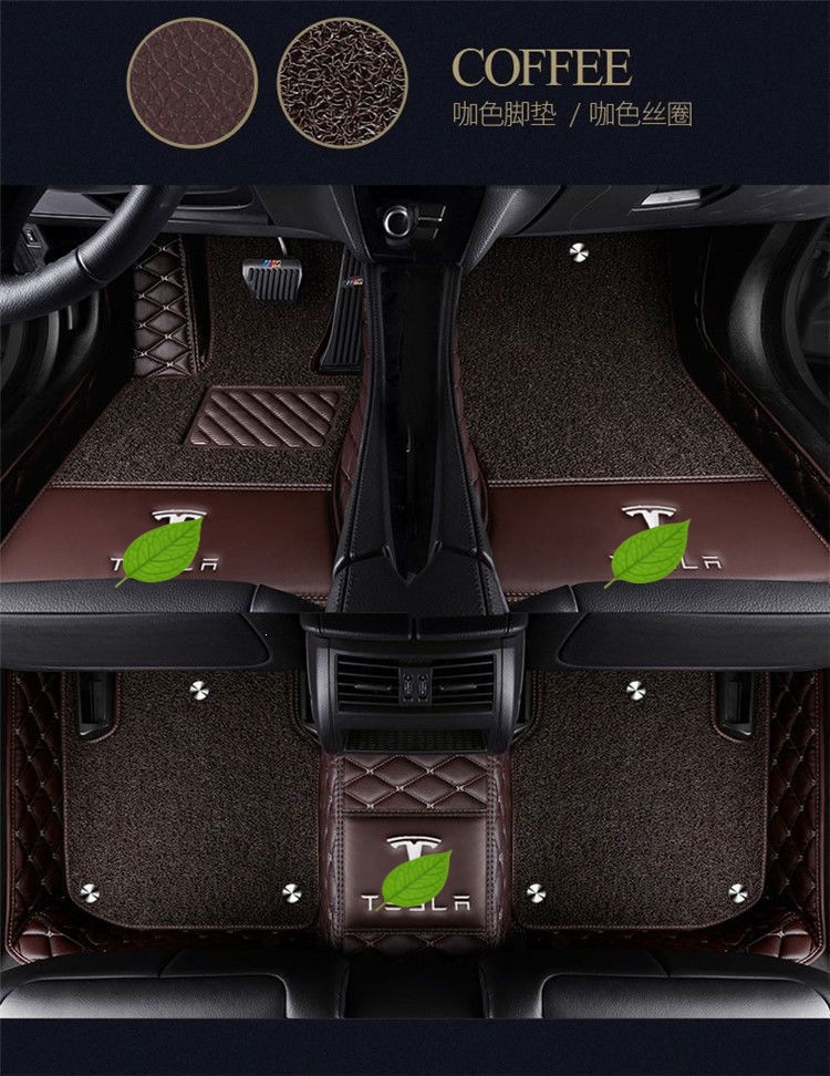 Suitable for Tesla Model Y floor mats, Tesla MODEL 3 MODEL S full-coverage car floor mats