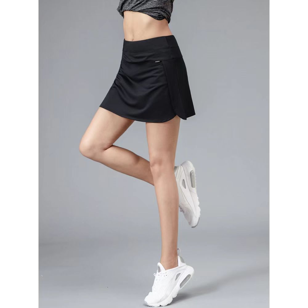 Falda de tenis, falda deportiva corta, falda de velocidad seca, falda de bádminton, falda de trúsco, nuevo estilo de ejercicio al aire libre