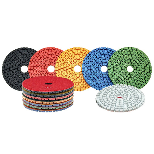 Water-grinding stone polishing sheet marble granite quartz stone renovation angle grinder polishing sheet 3/4 inch 100mm