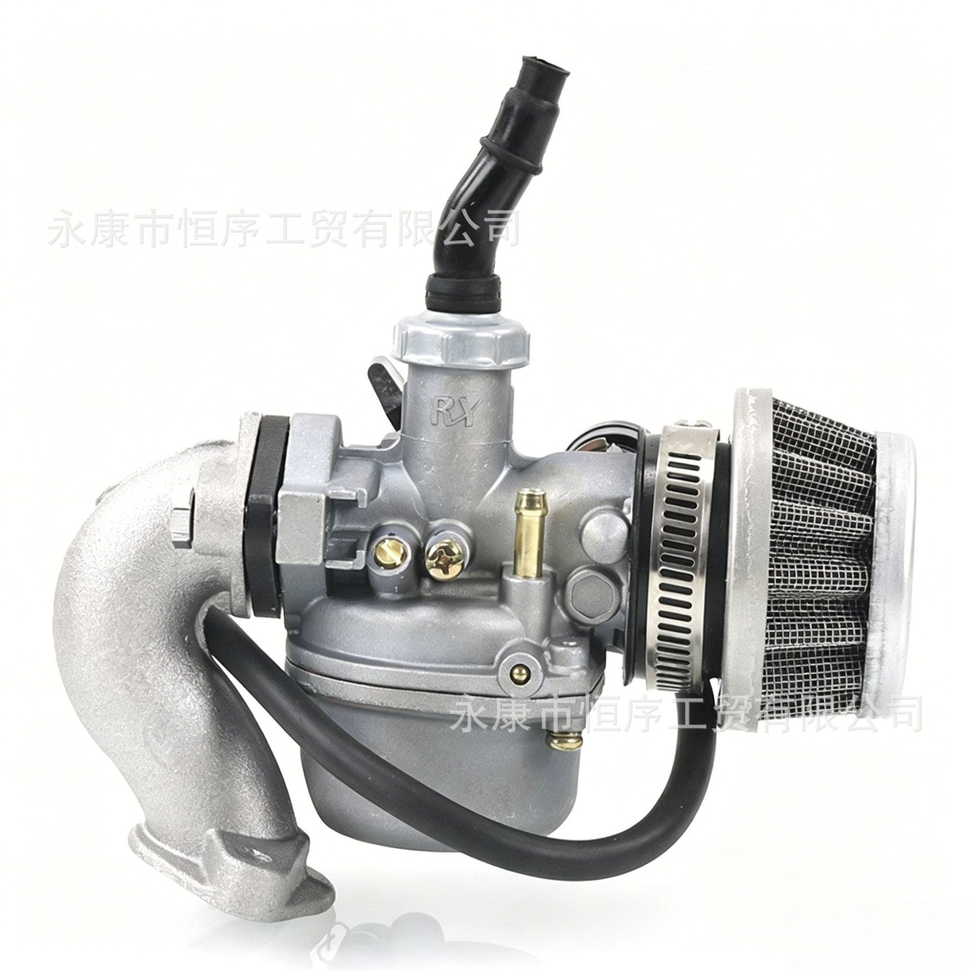 Atv Beach Bike Off-Road Motorcycle 70-110Cc Pz19 Carburetor Intake Pipe Air Filter Combination