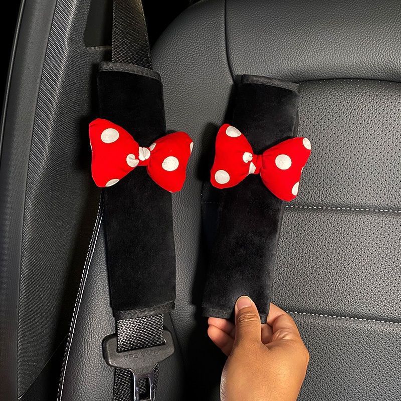 Funda Protectora Alargada de Cinturón de Seguridad de Terciopelo para Automóvil 1 Pieza image 4