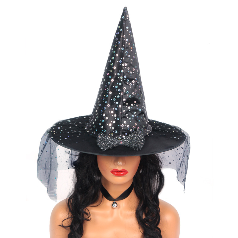 Sombreros de bruja de Halloween Sombreros de baile Sombreros de fiesta Sombreros de bruja de Halloween Sombreros de bruja mágica