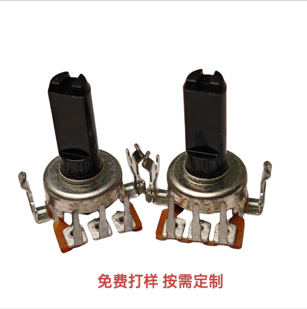 12MM单联内弯电位器   1212反脚10k可调电阻碳膜电位器厂家