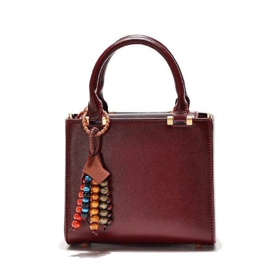 2026 Spring/Summer New Women's Casual Date Versatile Niche High-Texture Handbag Crossbody Bag With Pendant - Thumbnail 5