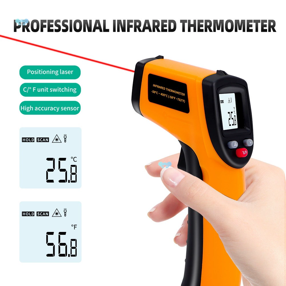 Digital Infrared Thermometer -50 ~ 600 ℃ 320/GM320S/HW600/HW