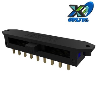 High-power horizontal 8-position fluctuation switch 2P8T 3A 125V side high current 8-speed toggle switch 250V