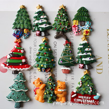 外贸圣诞节礼品树脂冰箱贴配件 创意家居饰品手机壳diy 手工贴片