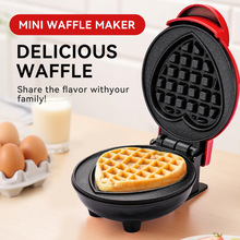 迷你华夫饼机家用烤面包机三明治早餐机waffle maker华夫饼机器
