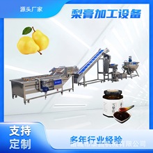 秋梨膏加工全套机械秋梨膏熬制过滤压榨机枇杷膏灌装线浓缩设备