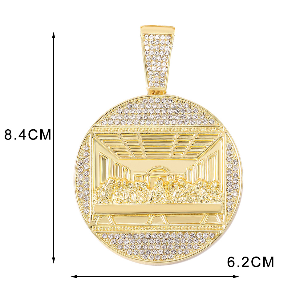 골드 싱글 펜던트