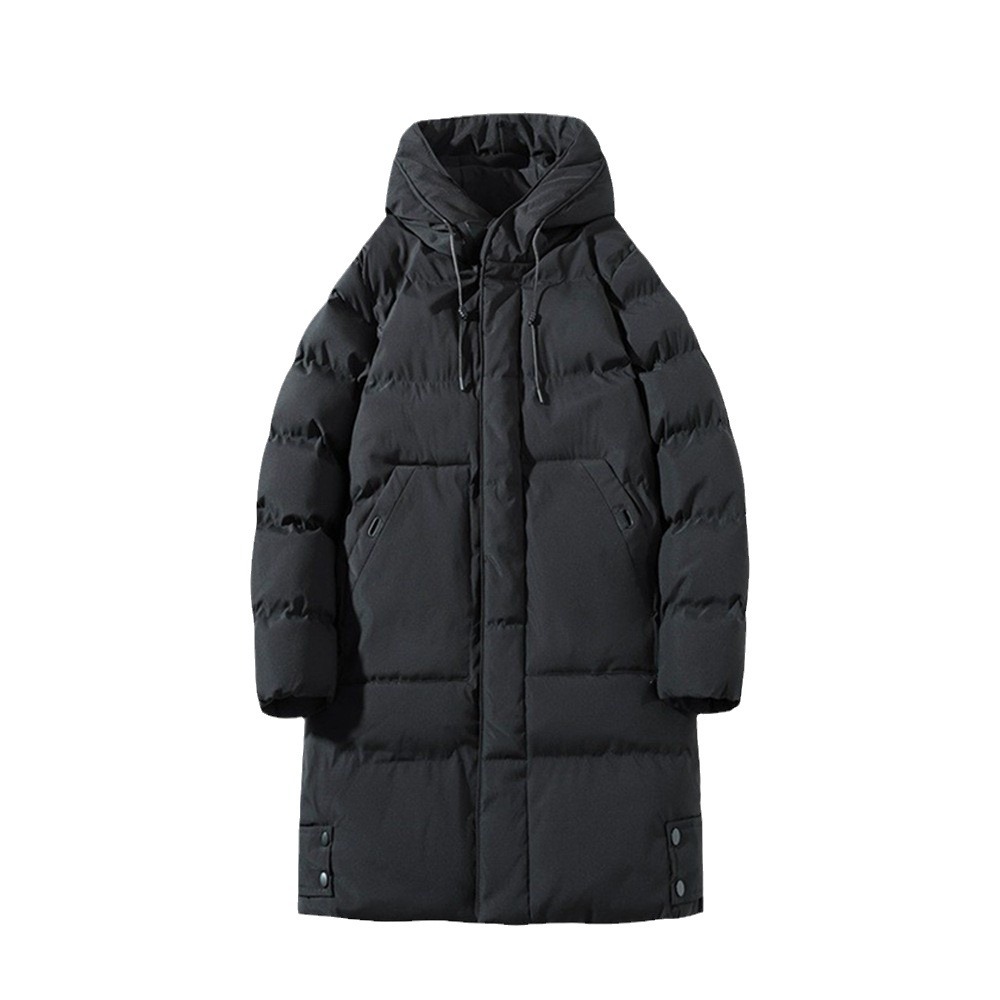 Abbigliamento uomo taglia grande, media e lunga, cappotto in cotone_voghion.com