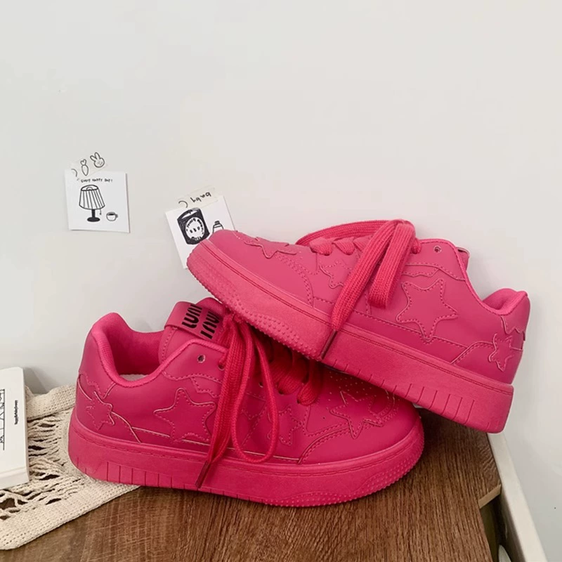 Национальный прилив нишевые дизайн пятиконечные звездные туфли для женщин