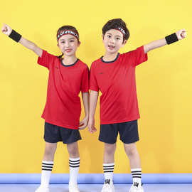 新款短袖足球服套装男女夏季成人儿童足球训练服小学生球衣印制队