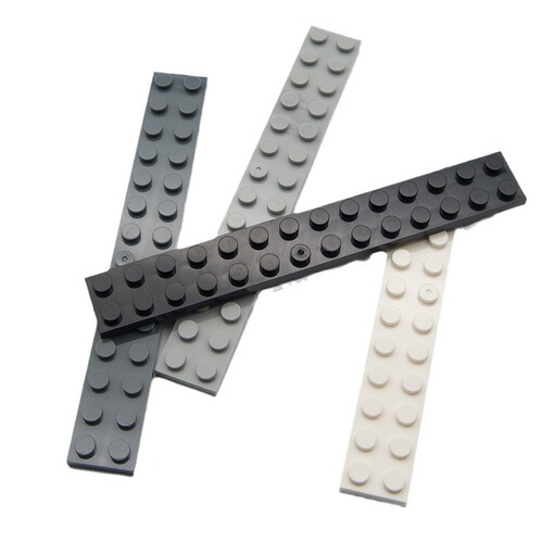 [Minimum order of 50G] Cross-border MOC domestic building blocks small particles compatible with Lego 91988 basic board 2×14 science and education
