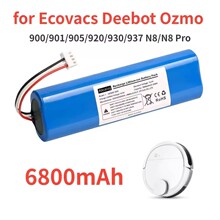 6800mAh Ecovacs Deebot Ozmo900 901 905 920 930ɨ�ػ������