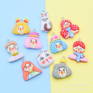 ��ɫ��֬���濨ͨС�˶��h���������耳�Ȧ��� DIY�Ʒ���