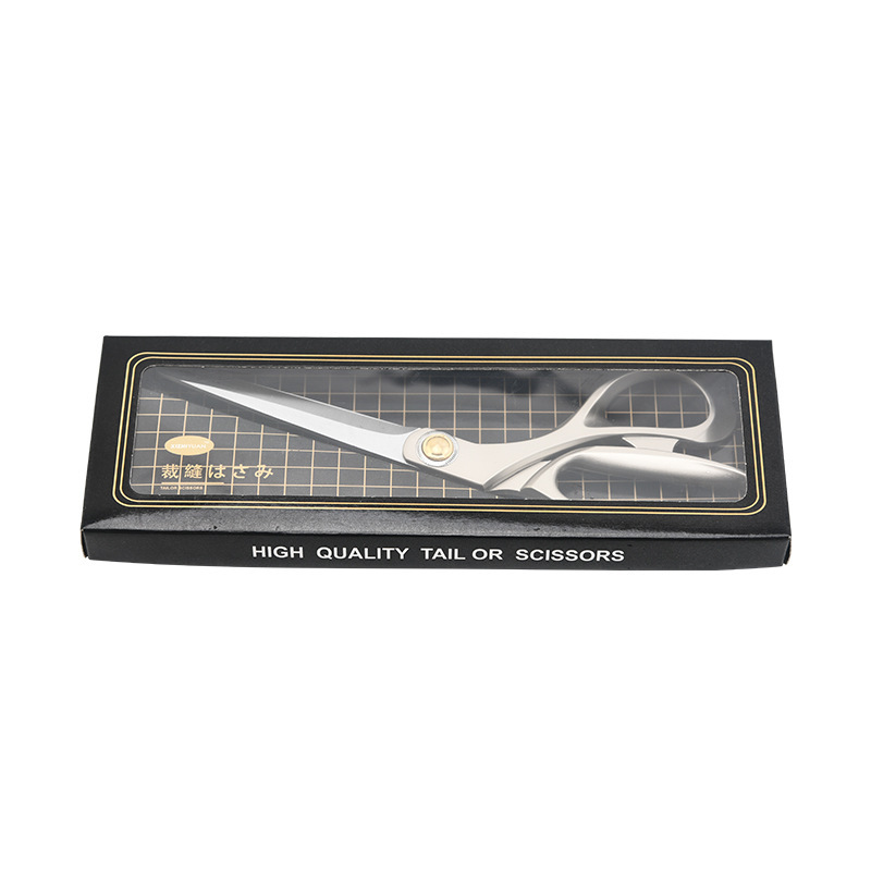 Tijeras de sastre grandes, tijeras para el hogar de acero inoxidable, costura profesional, tela de sastrería, tijeras para prendas de vestir, tijeras manuales de aleación de zinc, cuero
