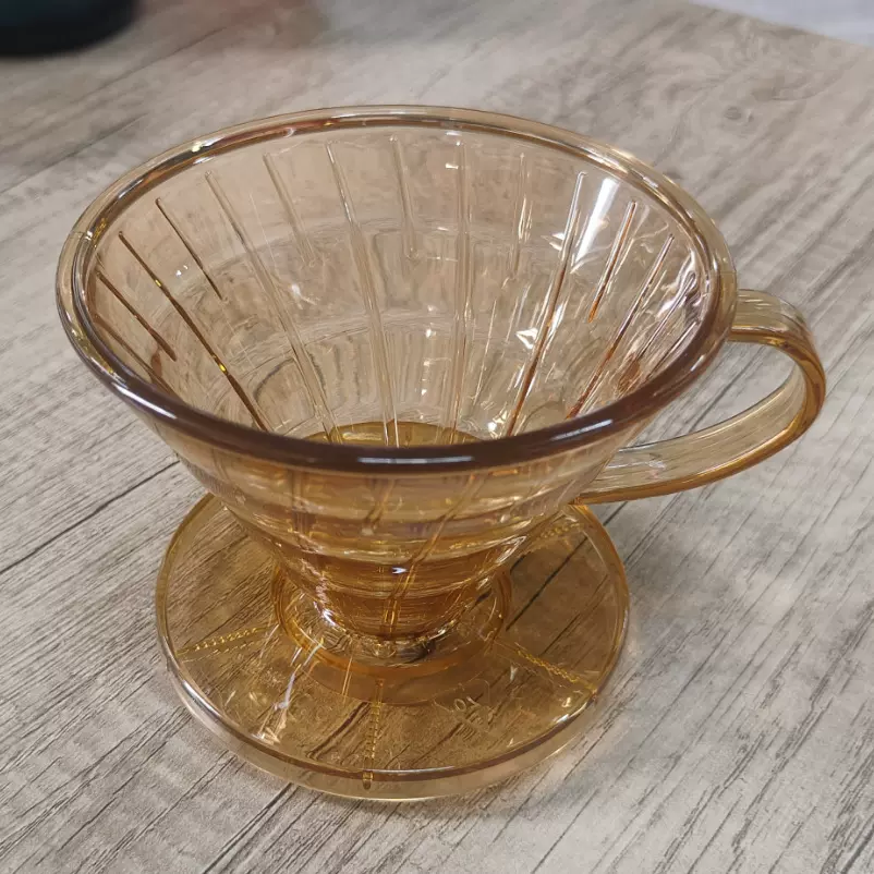 批发家用手冲咖啡滤杯浸泡式咖啡过滤器 滴漏式萃取杯大号V60滤杯