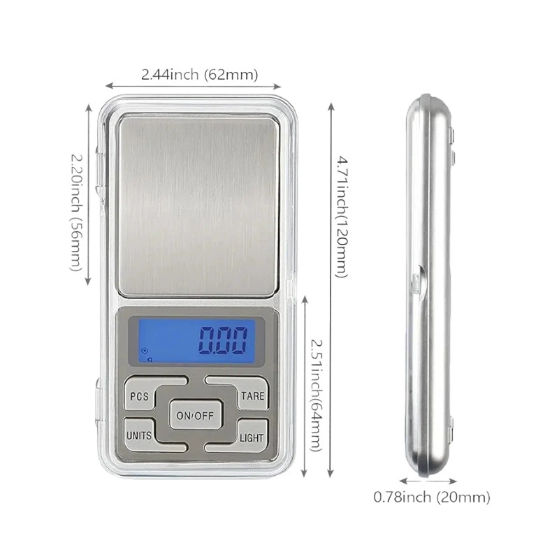 Трансграничные электронные весы Домашнее золото Малые ювелирные весы 0.01g Высокая точность Весы Весы Карманные электронные весы