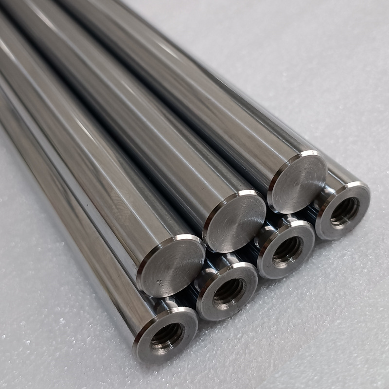 Diámetro de eje óptico cromado 16 rodamiento lineal más barra de guía rígida correa de guía de montaje columna de posicionamiento de orificio de diente y otros dientes de alta mecanización