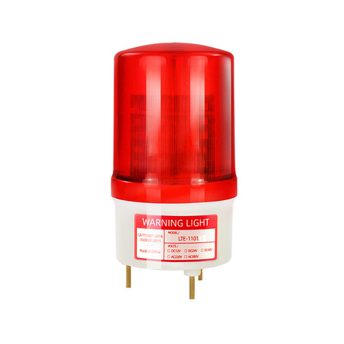 LTE-1101J flashing light warning light LED alarm light sound and light alarm device alarm light signal light warning light 12V