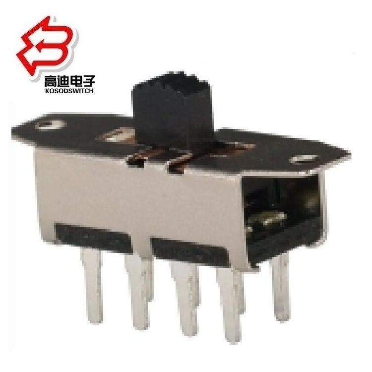 高公率3档拨动开关 直流大电流3位拨动开关  耐用大功率滑动开关