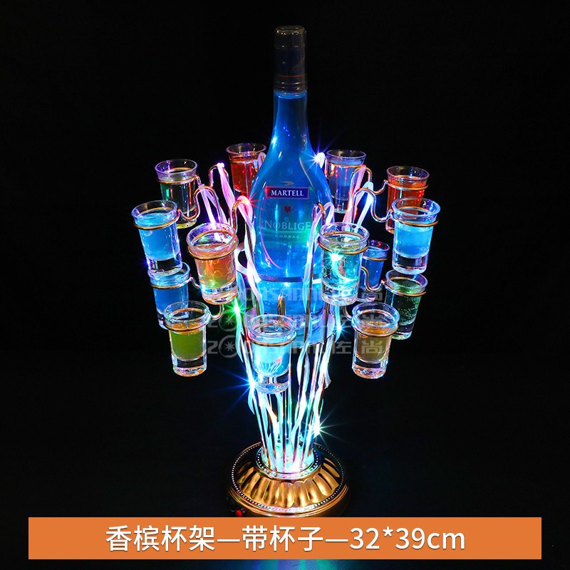 Portacopas de champán-con taza