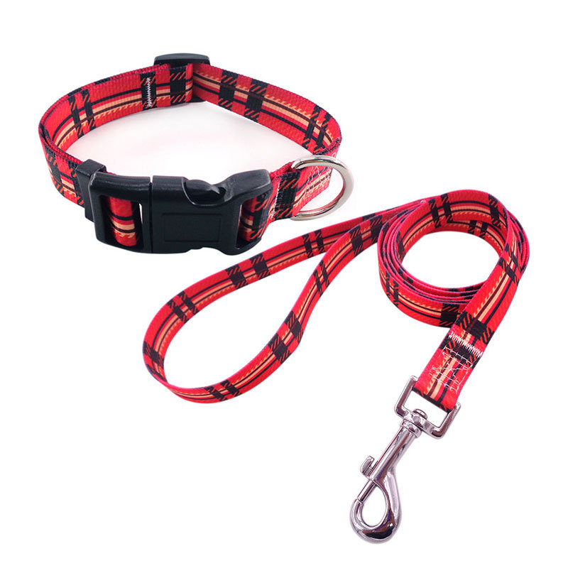 Fuente fabricante de perros de mascotas collar de cuerda de tracción conjunto de perros de tamaño pequeño y medio collar de mascotas perros de gato collar de cuerda de tracción