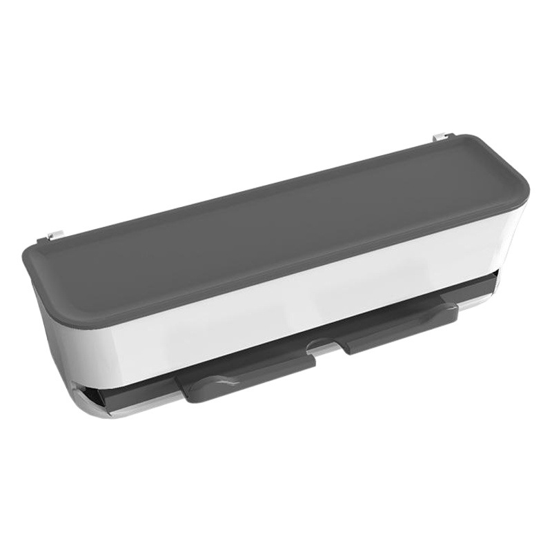 Porta palillos de pared, a prueba de polvo y con drenaje de agua, cesta plana para palillos de cocina, contenedor público para palillos de restaurante, caja de almacenamiento para cubiertos, cuchillos, tenedores y cucharas