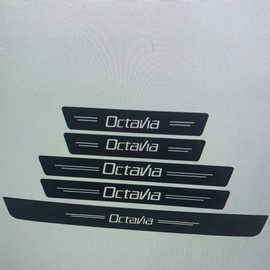 适用于斯柯达Skoda Octavia汽车后备箱防护贴车贴纸门槛贴纸A1426