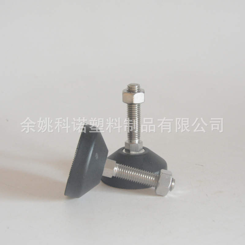 供应M12尼龙调节脚   固定支撑脚  不锈钢地脚   设备支撑脚