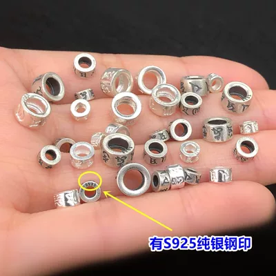 Zərgərlik ara hissələri – S925 Sterling Silver Finely Crafted Six-Word