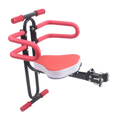 Electric vehicle child seat front folding bicycle mountain bike child front seat baby chair seat stool