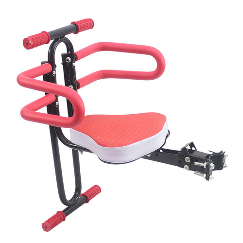 Electric vehicle child seat front folding bicycle mountain bike child front seat baby chair seat stool