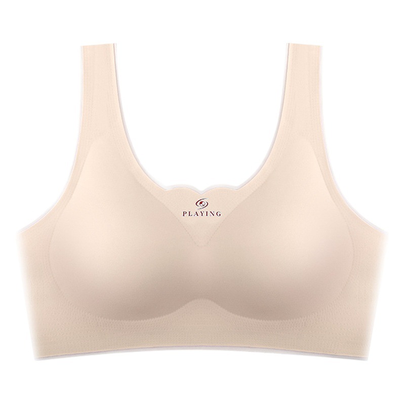 Pro-oxígeno 2,0 envuelto en el pecho primavera y verano empuja hacia arriba la belleza hacia atrás sin fisuras tubo inalámbrico superior chica chaleco interior Sujetador deportivo mujeres