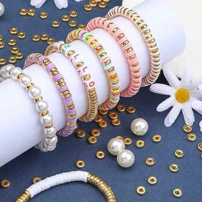 High-Gloss Plated Edge-Cut Abacus Beads, Zərgərlik ara hissələri