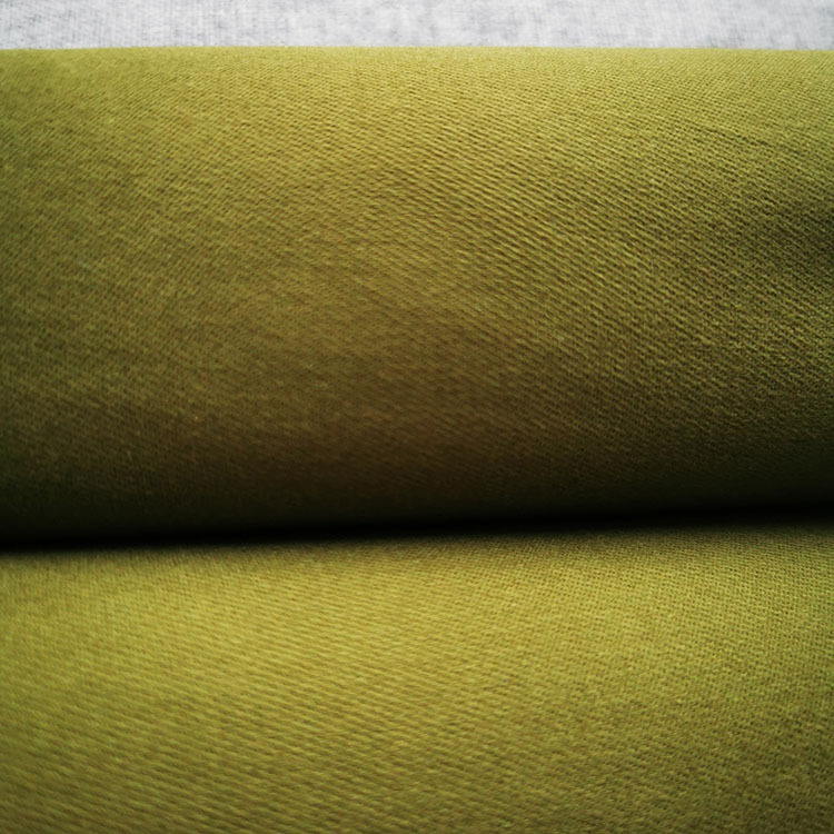 Al por mayor de alta calidad tejido de algodón de color brillante material elástico tela de spandex
