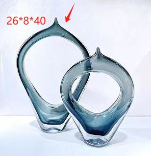 대형 회색 장식품