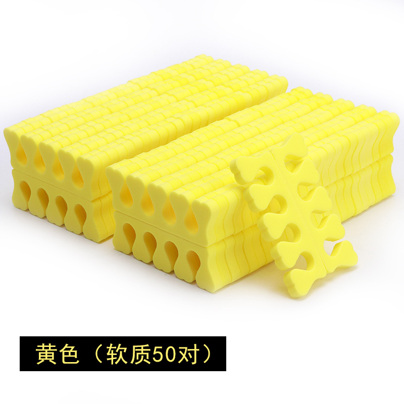 Toe divider yellow (soft 100)