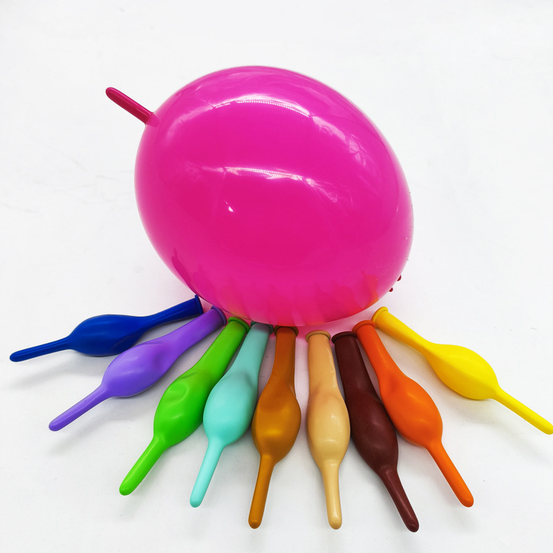 Bolas de cola de belleza de 6 pulgadas 10 pulgadas 12 pulgadas fiesta de cumpleaños mate al por mayor matrimonio amor decoración cola de aguja