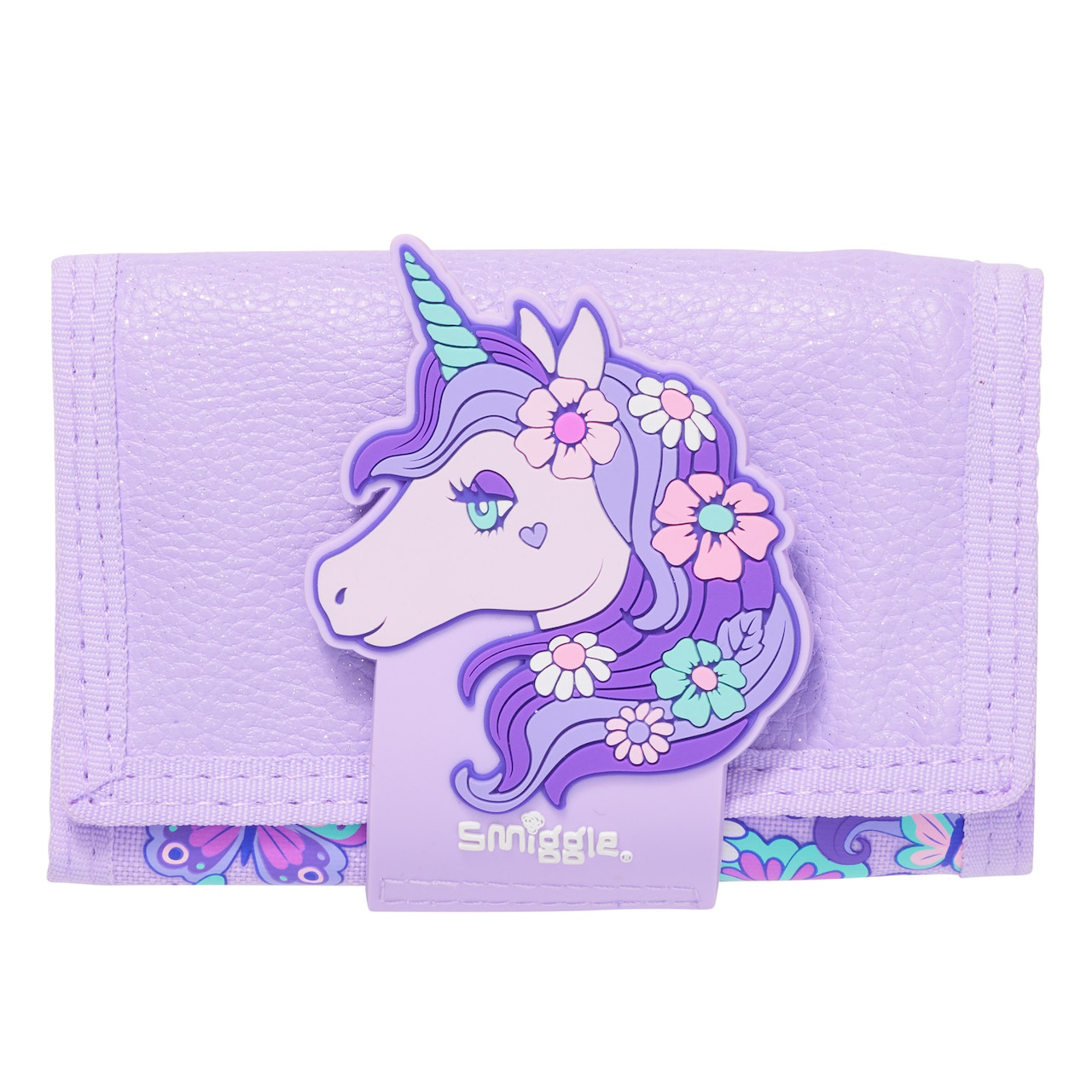 Australia smiggle estudiante titular de la tarjeta de la cartera de los niños plegable macho y hembra bus de dibujos animados titular de la tarjeta de regalo de cumpleaños