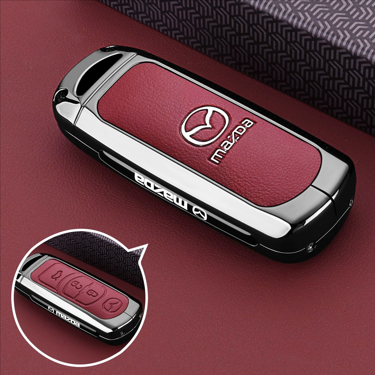 Suitable for Mazda Cx4 Key Cover Mazda 3 Angkesela Cx5 Atez Cx9 Car Buckle Cx7 Shell