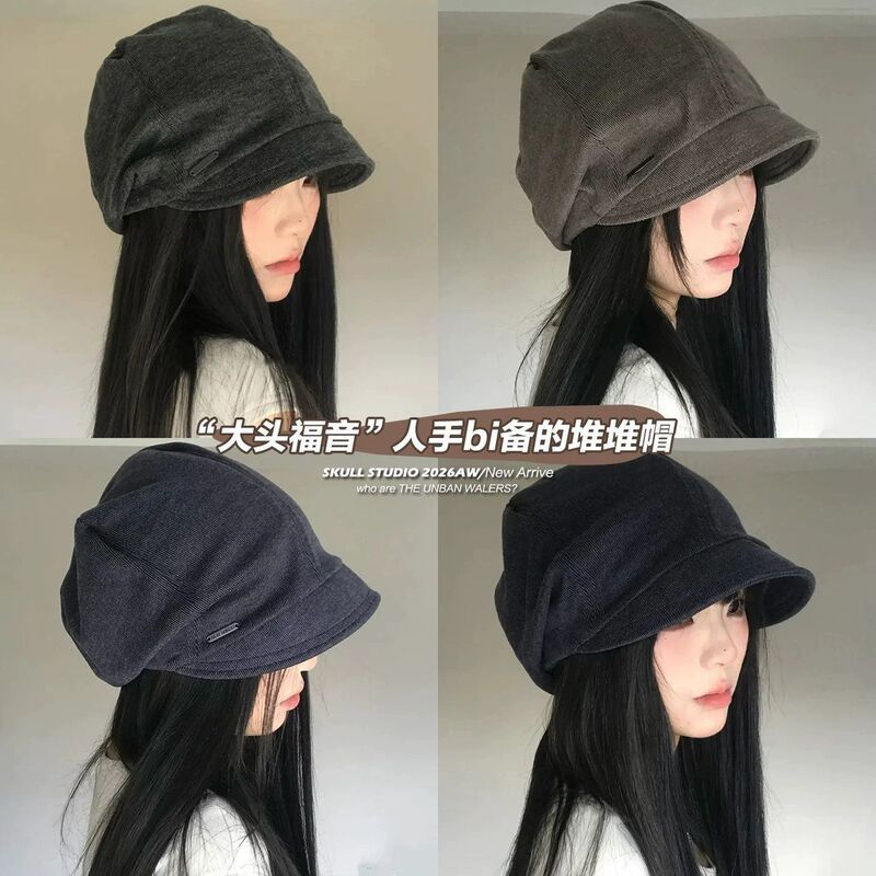 This beanie looks great even without makeup! It makes your face appear smaller, and it’s a loose, oversized, and comfortable hat that fits all head sizes This beanie looks great even without makeup! It makes your face appear smaller, and it’s a loose, oversized, and comfortable hat that fits all head sizes